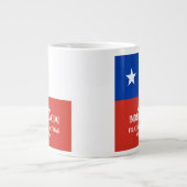 Fiestas Patrias Independence Day Chile Flag Jumbo-Tasse (Vorderseite)