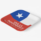 Fiestas Patrias Independence Day Chile Flag Pappteller (Gewinkelt)