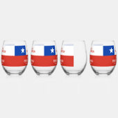 Fiestas Patrias Independence Day Chile Flag Whiskyglas (Links)