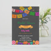 Fiestathema-Party Einladung (Stehend Vorderseite)