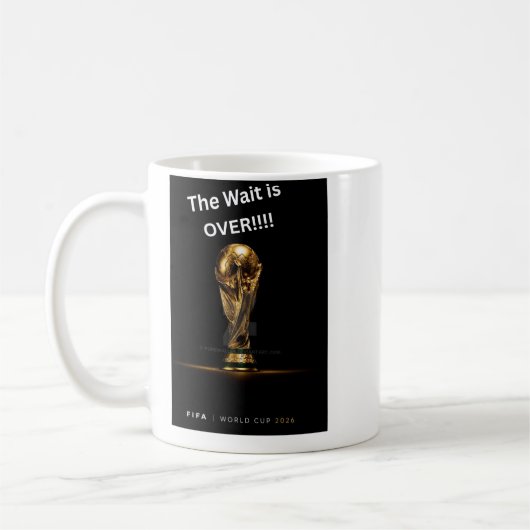 FIFA ist raus für 2026! Kaffeetasse (Links)