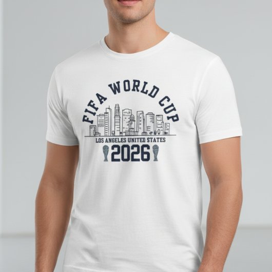 FIFA Weltmeisterschaft 2026 Skyline von Los Angele T-Shirt