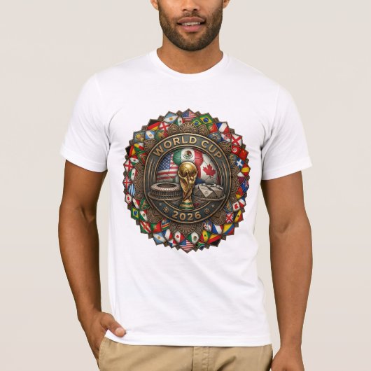 FIFA-Weltmeisterschaft 2026 T-Shirt (Vorderseite)
