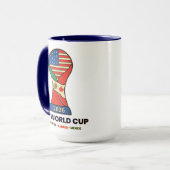FIFA Weltmeisterschaft 2026 Tasse (Vorderseite Links)