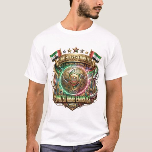 FIFA Weltmeisterschaft 2026 - VAE T-Shirt (Vorderseite)