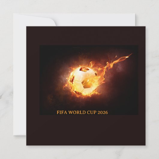 FIFA WM 2026 EINLADUNG (Vorderseite)