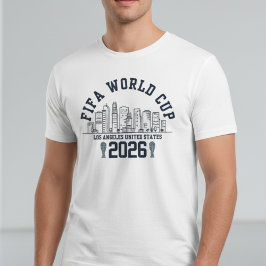 FIFA World Cup 2026 Los Angeles Skyline T-Shirt