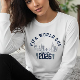 FIFA World Cup 2026 New York Skyline T-Shirt