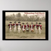 Fife & Drum in Berkeley Plantation Poster (Vorne)