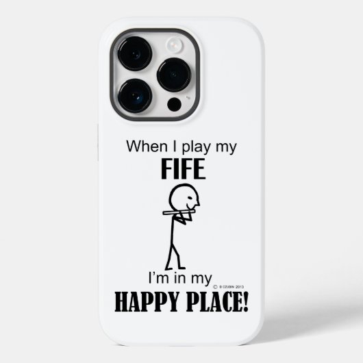 Fife Happy Place Case-Mate iPhone Case (Rückseite)