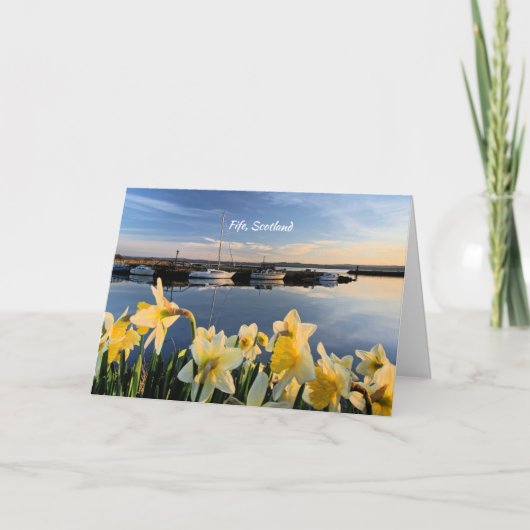 Fife, landschaftliches Foto aus Schottland Karte (Vorderseite)