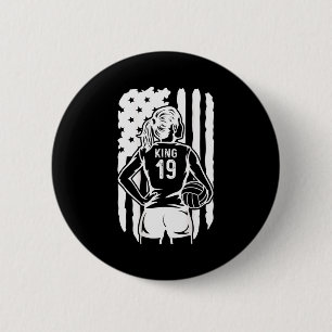Fife Life High School Volleyball König 19  Button