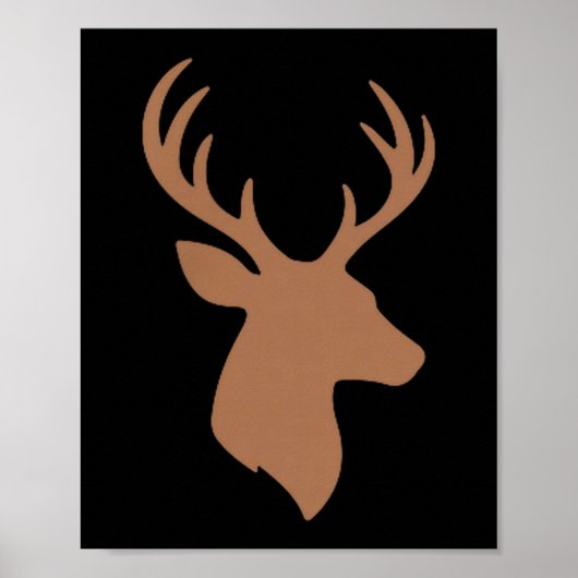 Fife Life My Family Tree Has A Stand In It Deer Hu Poster (Vorne)