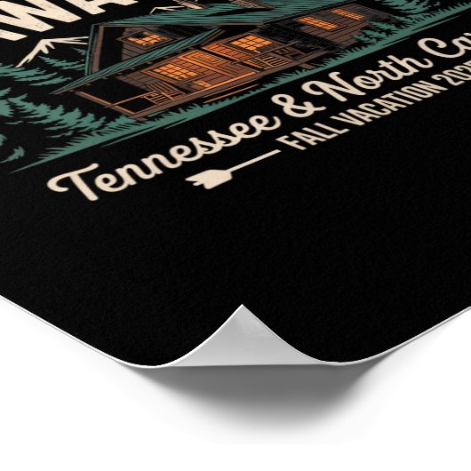Fife Life Tennessee Vacation 2025  Poster (Ecke)