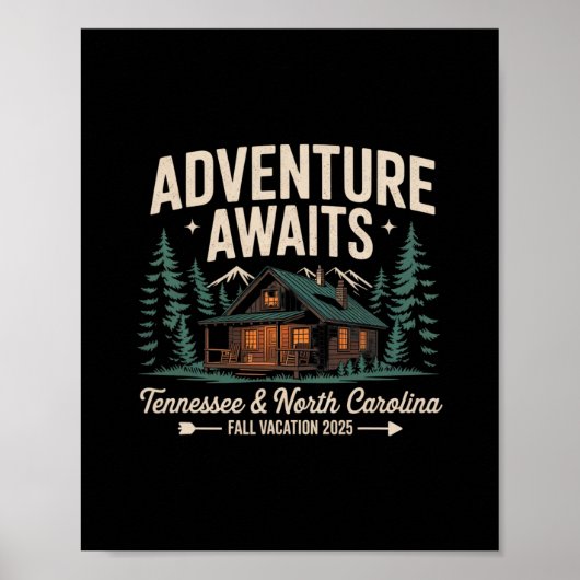 Fife Life Tennessee Vacation 2025  Poster (Vorne)