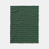 Fife Scotland District Tartan Fleece Blanket (Vorderseite)