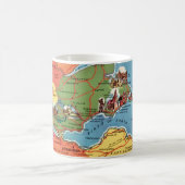 Fife Scotland Vintag Postcard Tasse (Mittel)