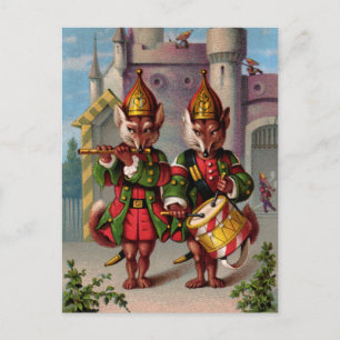 Fife & Trommelfüchse Postkarte