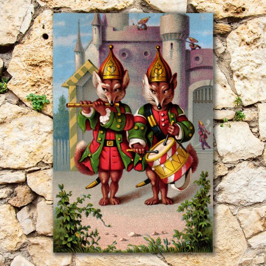 Fife- und Trommelfüchse Poster