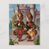 Fife- und Trommelfüchse Postkarte (Vorderseite)