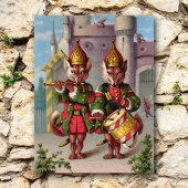 Fife- und Trommelfüchse Postkarte