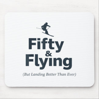 Fiffy & fliegt aber landet besser als je zuvor  mousepad