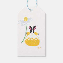 Fifi Daisy Bunny Gift Tag Geschenkanhänger