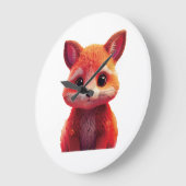 Fifi Große Wanduhr (Winkel)