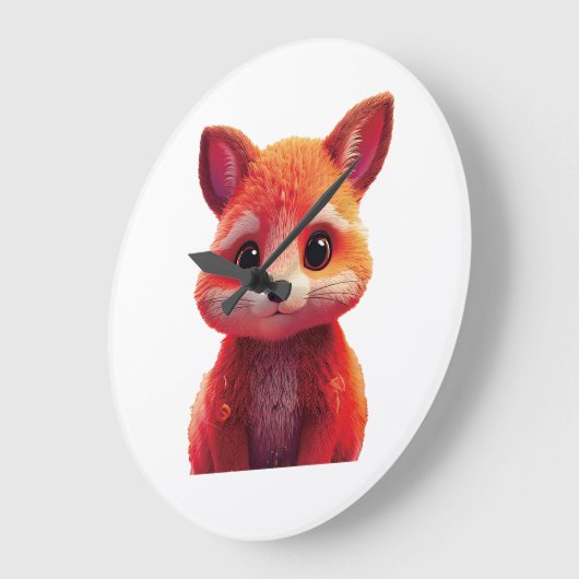 Fifi Große Wanduhr (Winkel)