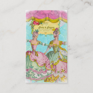 Fifi-LaRue Pracht-und Frippery-Visitenkarte klar Visitenkarte