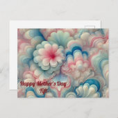FIFI ~ MUTTER'S Day ~ Sweet pastel ~ Postkarte (Vorne/Hinten)