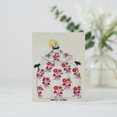 Fifi ~ Postkarte / Einladung (Stehend Vorderseite)