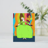 Fifi ~ Postkarte / Einladung (Stehend Vorderseite)