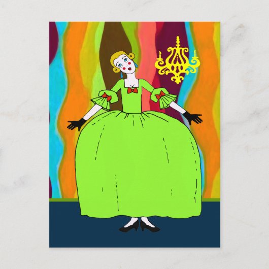 Fifi ~ Postkarte / Einladung (Vorderseite)