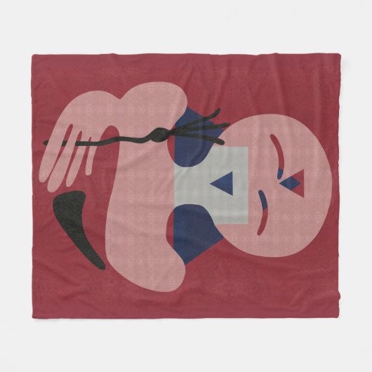 Fifteen Fleecedecke (Vorderseite (Horizontal))