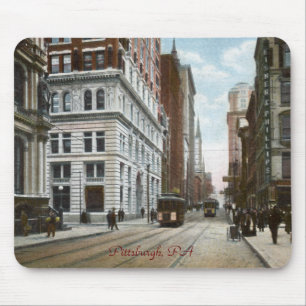 Fifth Ave. und Wood Street-Mauspad Mousepad