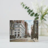 Fifth Ave und Wood Street Vintage Postkarte (Stehend Vorderseite)