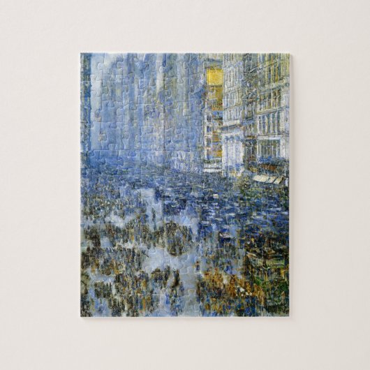 Fifth Avenue in Winter (New York City) (NYC, USA) Puzzle (Vertikal)