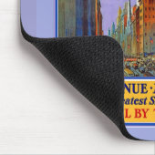 Fifth Avenue New York Weltbest Shopping St. Mousepad (Ecke)