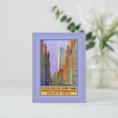 Fifth Avenue New York Weltbest Shopping St. Postkarte (Stehend Vorderseite)