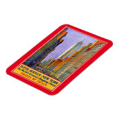 Fifth Avenue, New Yorker Vintage Poster, Magnet (Linke Seite)