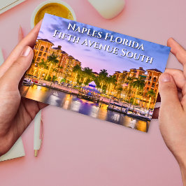 Fifth Avenue South Neapel Florida Postkarte