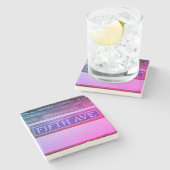 Fifth Avenue Tile Sign - New York City Steinuntersetzer (Seitenansicht)