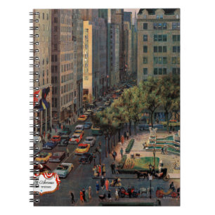 Fifth Avenue von John Falter Notizblock