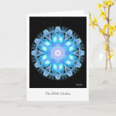 Fifth Chakra Karte (Gelbe Blume)