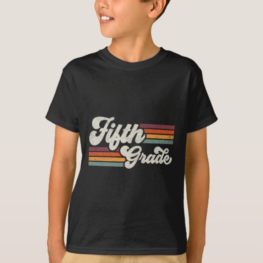 Fifth Grad Teacher Back To School T-Shirt (Vorderseite)