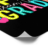 Fifth Grade Dream Team Back To School 5th Grade Te Poster (Ecke)