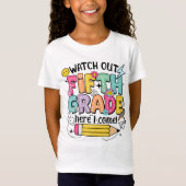 Fifth Grade, Full Speed Ahead! T-Shirt (Vorderseite)