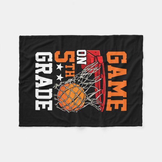 Fifth Grade Game On Sketll Ck To School 5th Grade Fleecedecke (Vorderseite (Horizontal))