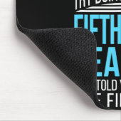 Fifth Grade Teacher If At First You Dont Succeed Mousepad (Ecke)